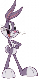 Personaje de dibujos animados de Bugs Bunny