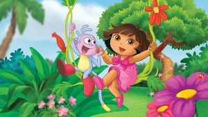 Personaje de dibujos animados de Dora la Exploradora