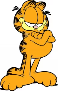 Personaje de dibujos animados de Garfield