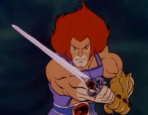 Personaje de dibujos animados de Lion-o