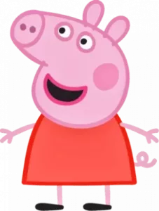 Personaje de dibujos animados de Peppa Pig