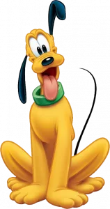 Personaje de dibujos animados de Pluto