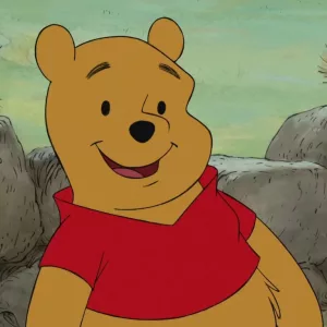 Personaje de dibujos animados de Winnie the Pooh