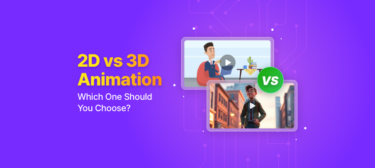 2D vs. animación 3D: ventajas, desventajas y la mejor opción