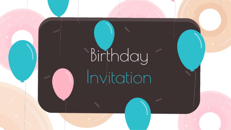 Plantillas de invitaciones de cumpleaños gratis para personalizar